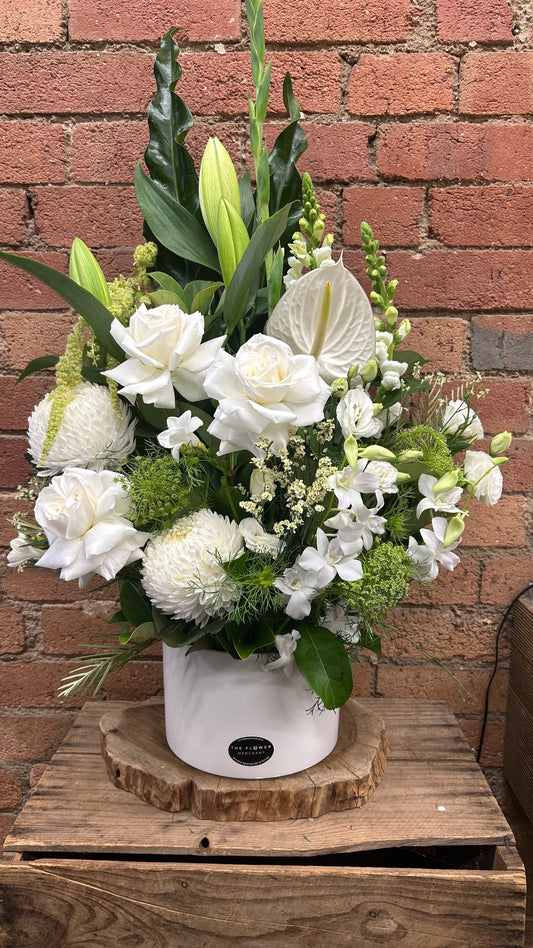 Pure White - Ceramic Pot