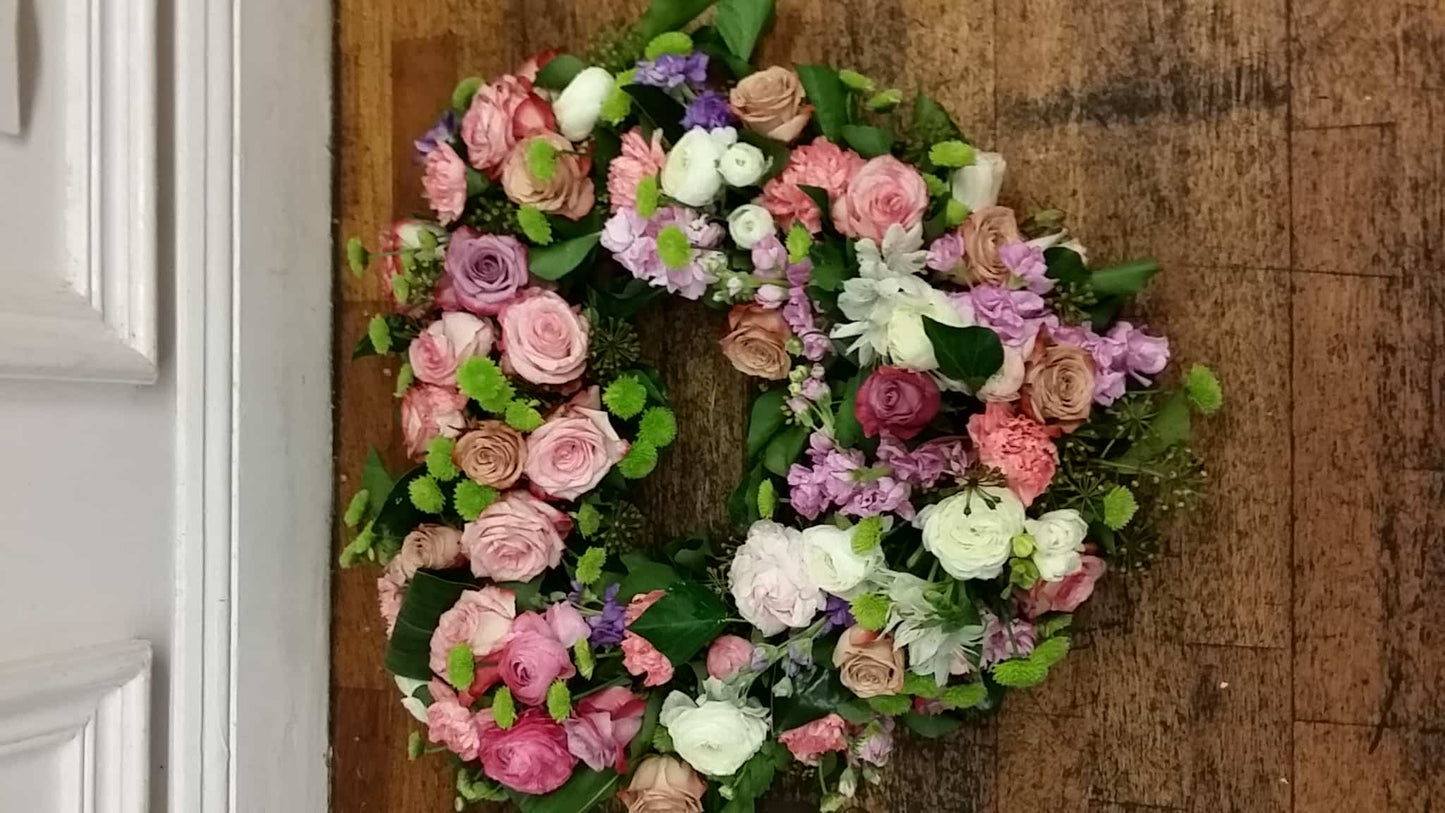 Open Heart Wreath