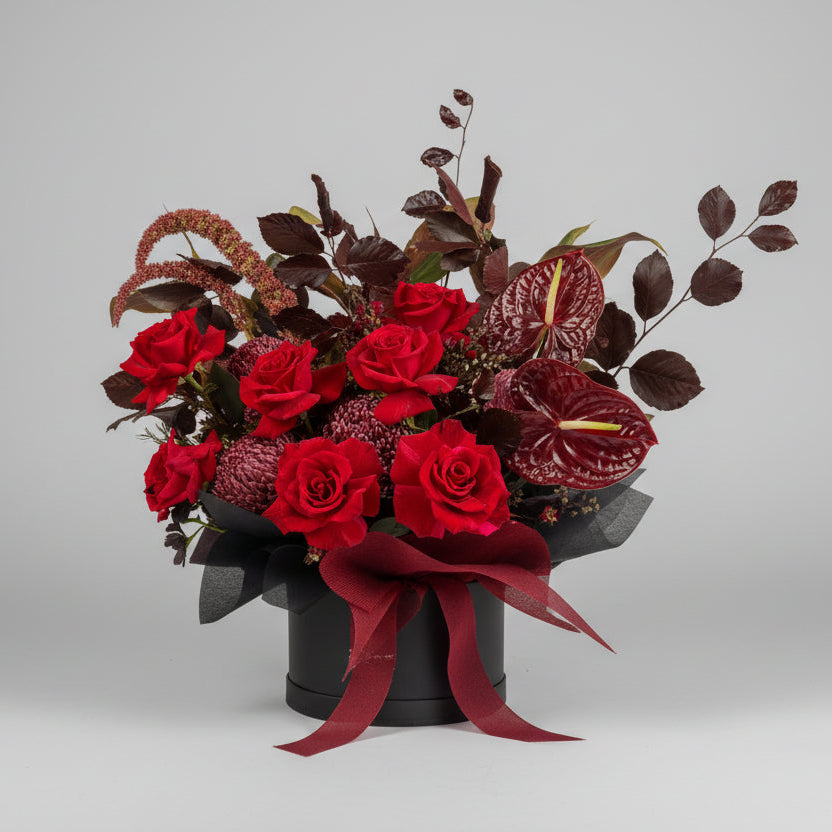 Classic Red Rose Bloom