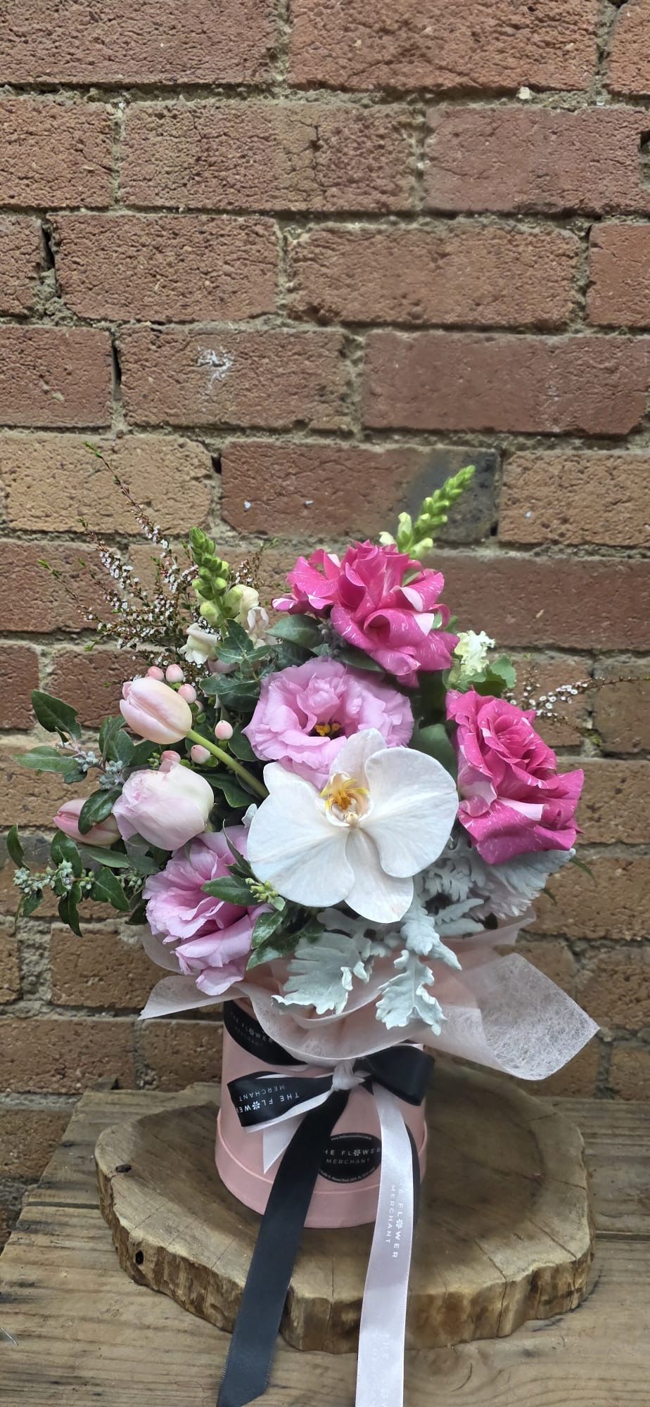Pastel Pink Floral Box
