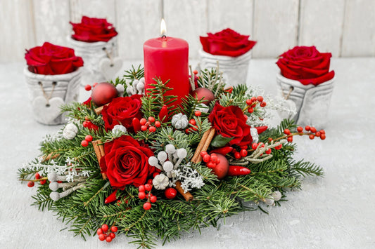 Christmas Centrepieces: How to Create the Perfect Floral Table Display