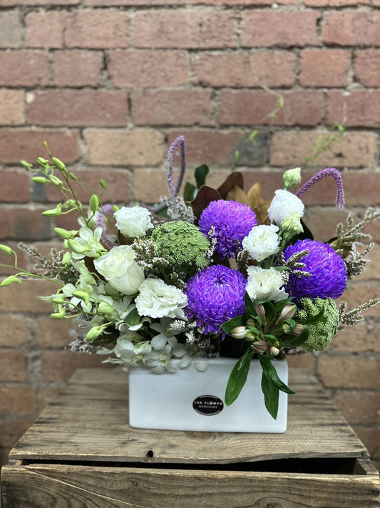 Violet Blooms – Ceramic