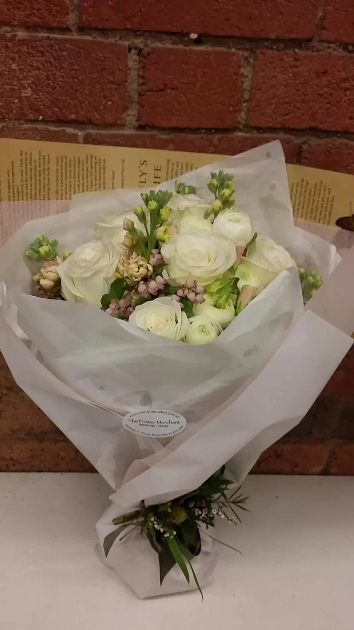 White Seasonal Bouquet