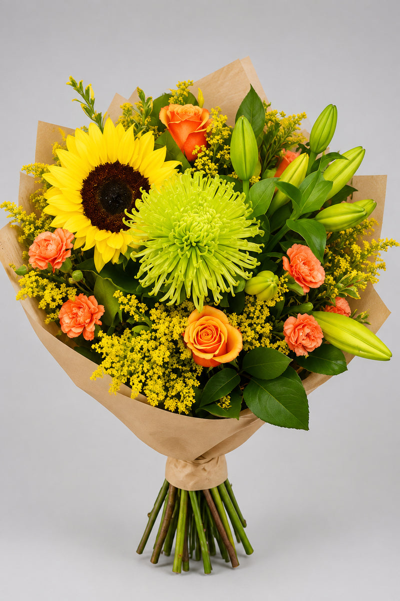 Bright Sunflower Bouquet