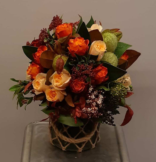 Vibrant Collection Roses Vase