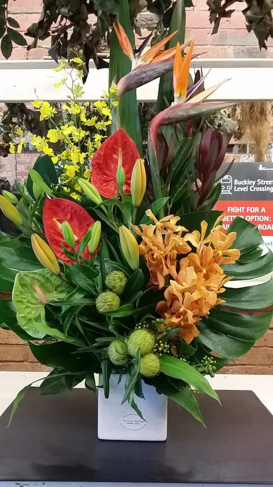 Vibrant Tropical Ceramic
