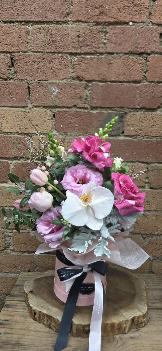 Pastel Pink Floral Box