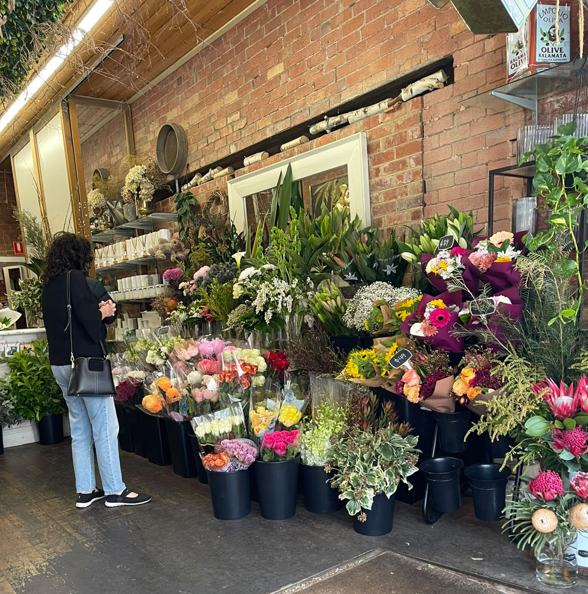 Flower arrangement from The Flower Merchant