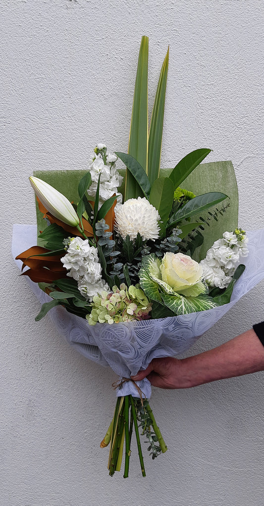 White Mixed Flowers