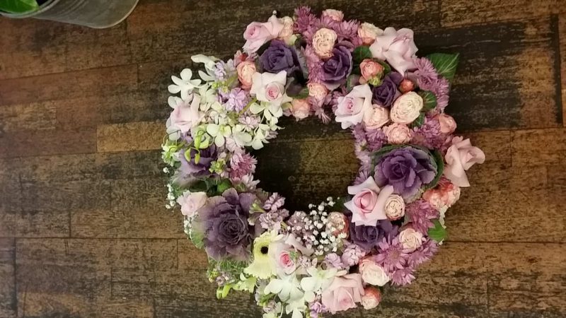 Pastel Garden Wreath