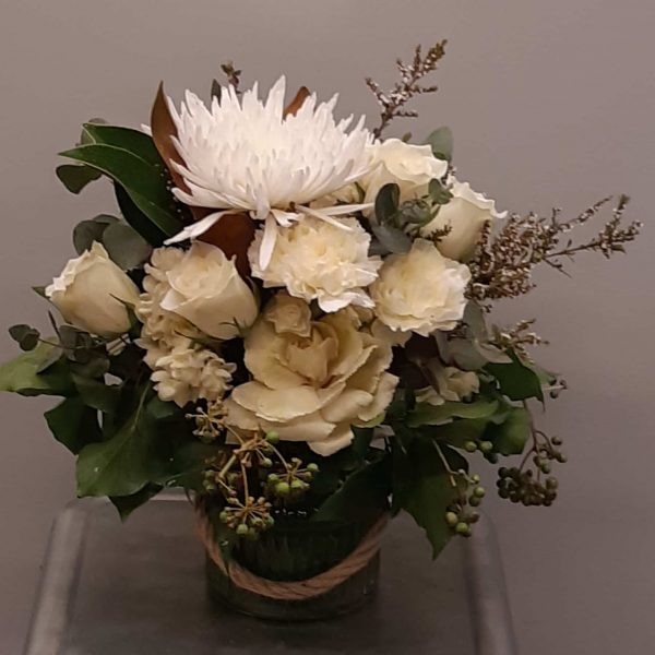 White Collection in Rope Vase